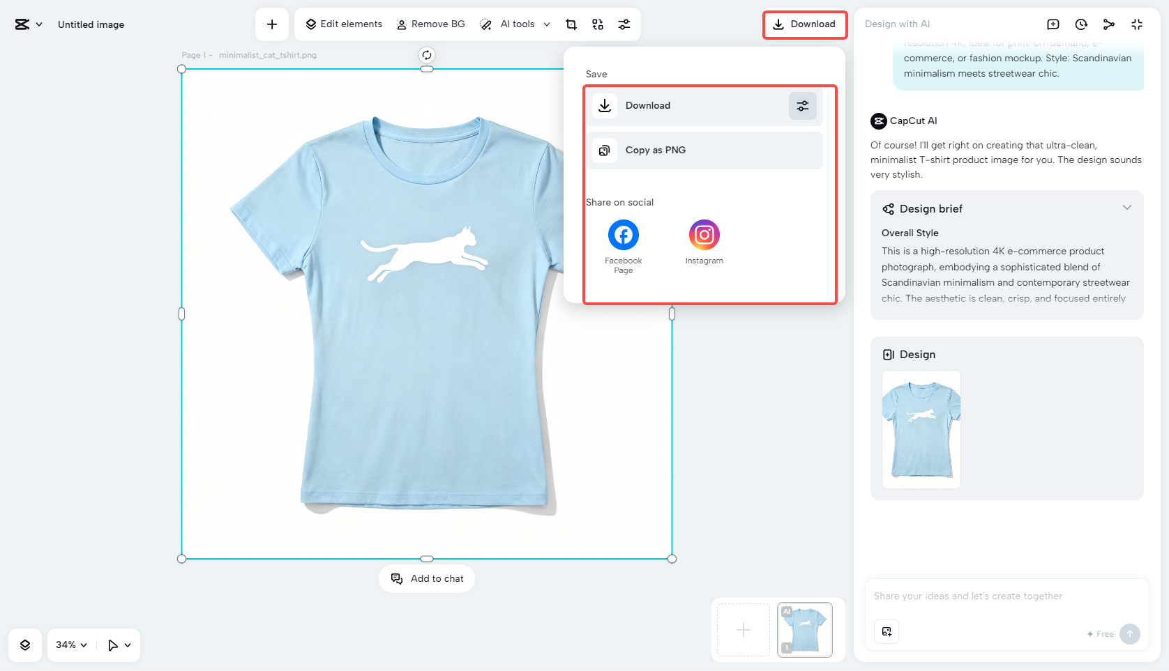 Download the t-shirt design