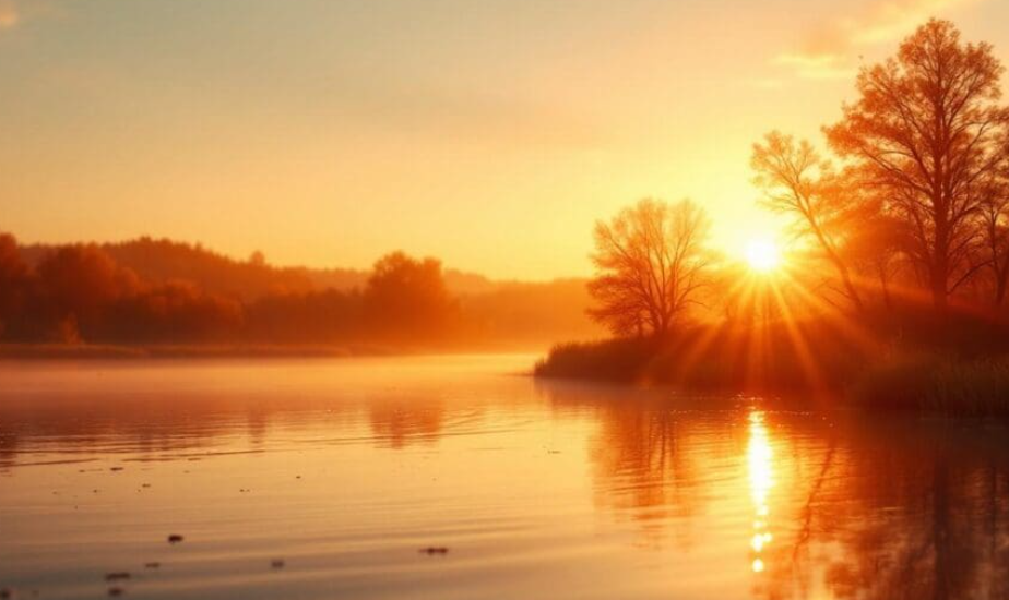 Ideas for beautiful golden hour photography-Reflection & doubling the magic