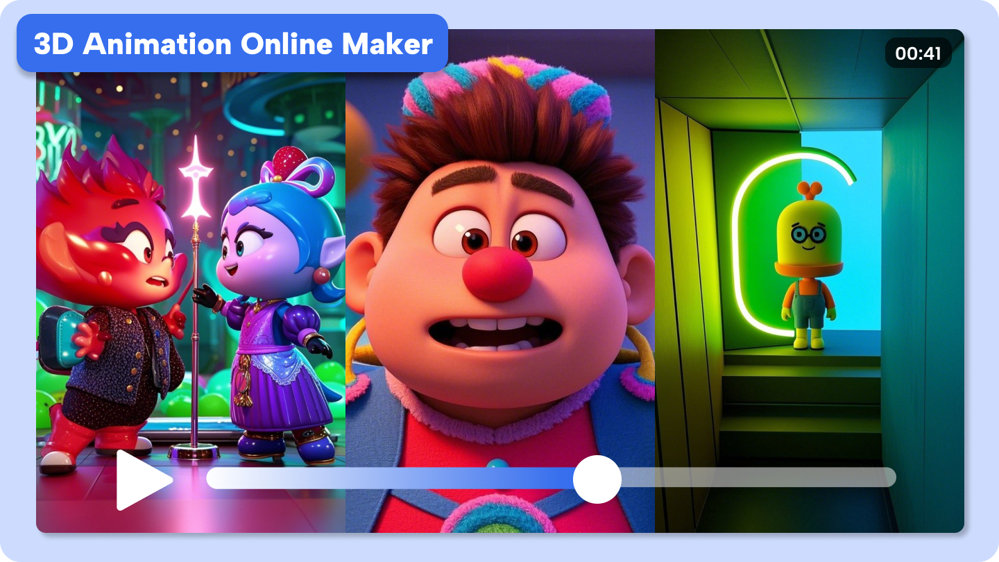 Criador de animação 3d