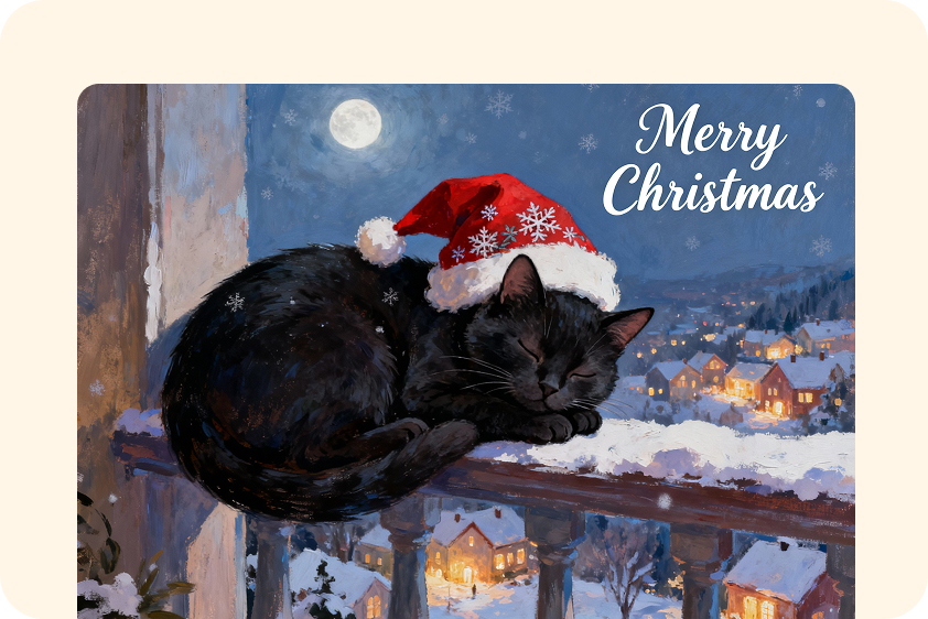 Mga custom na disenyo ng e-card
