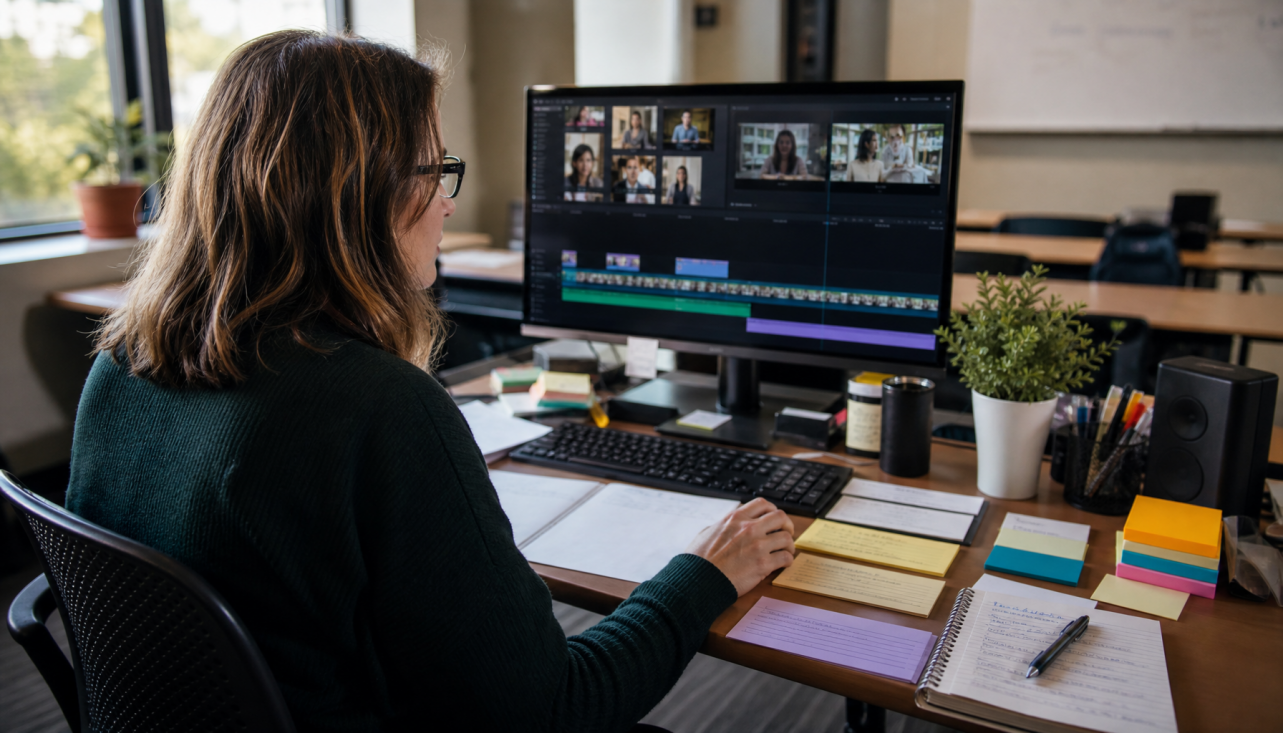 Designing Course Recap Videos That Reinforce Key Learning Objectives