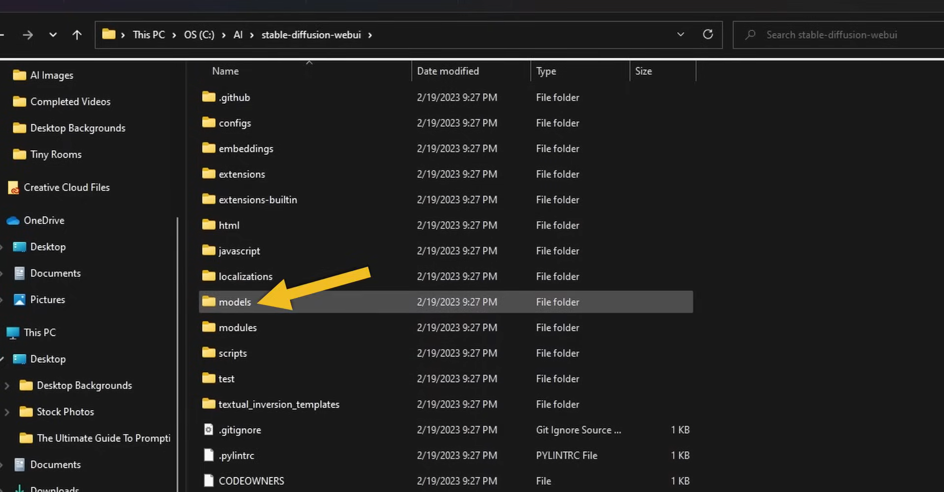 Adding model file to Stable Diffusion WebUI