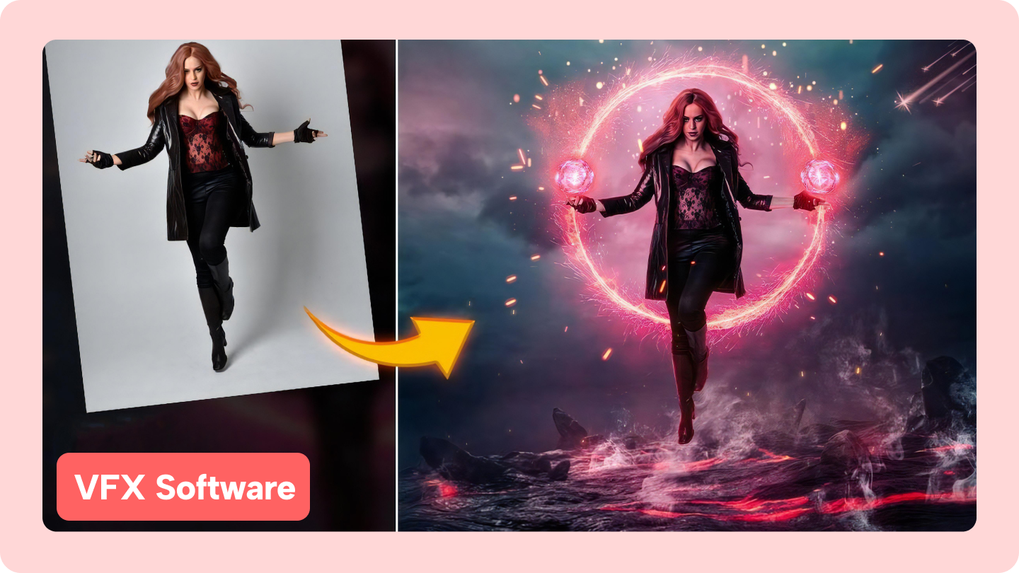 vfx effekter programvara