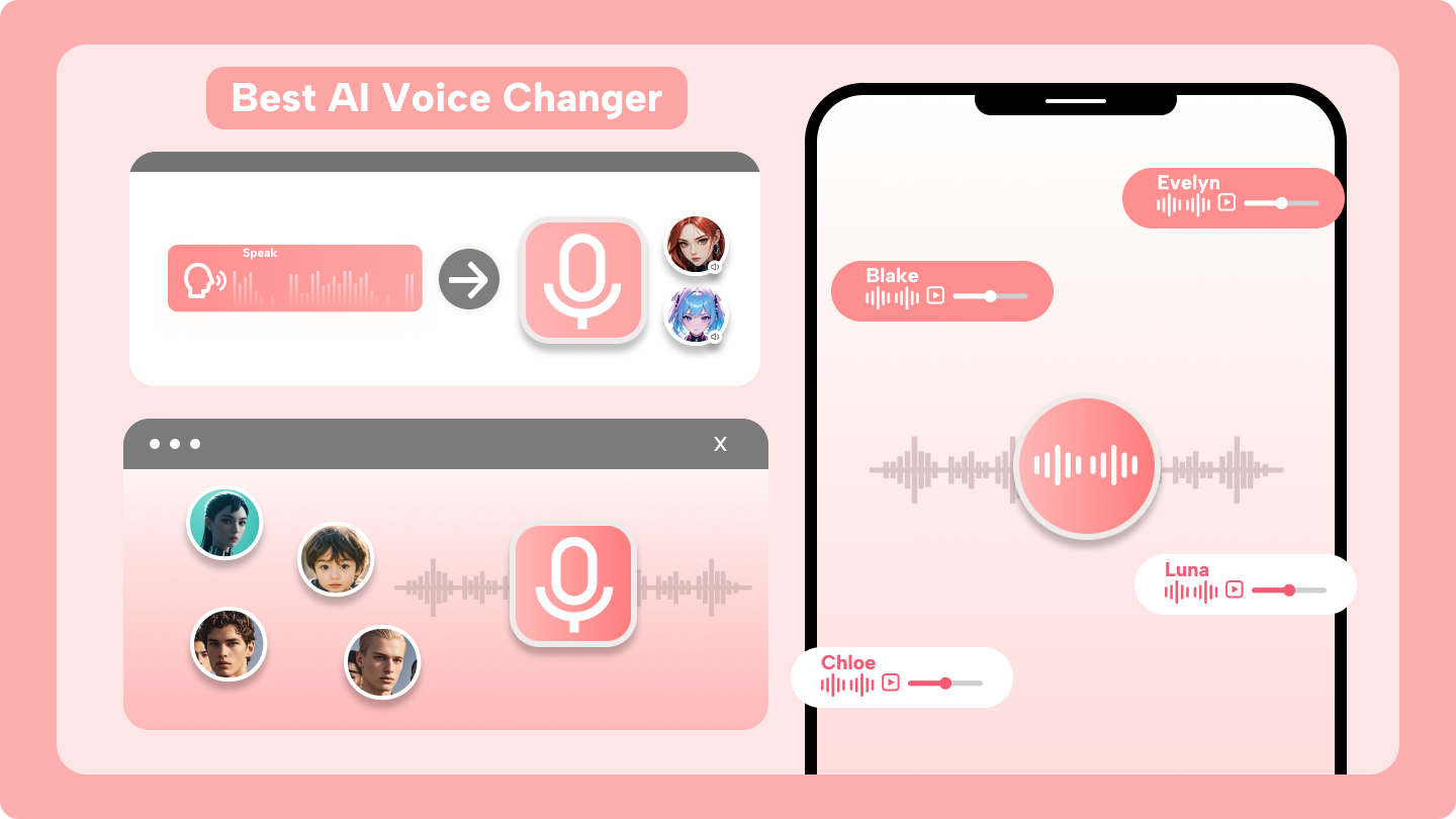 AI ile ses değiştirme