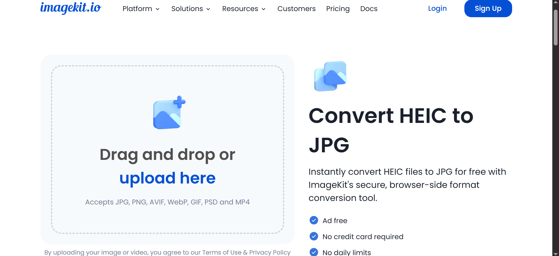 HEIC to JPEG free converter