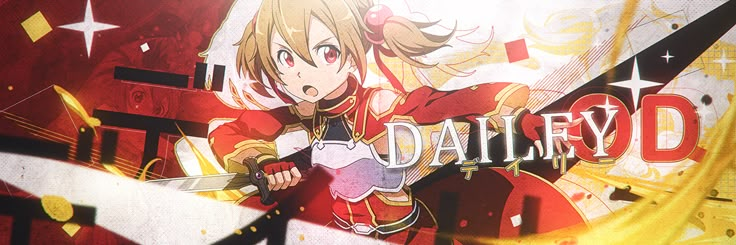 Anime header with the main character in focus