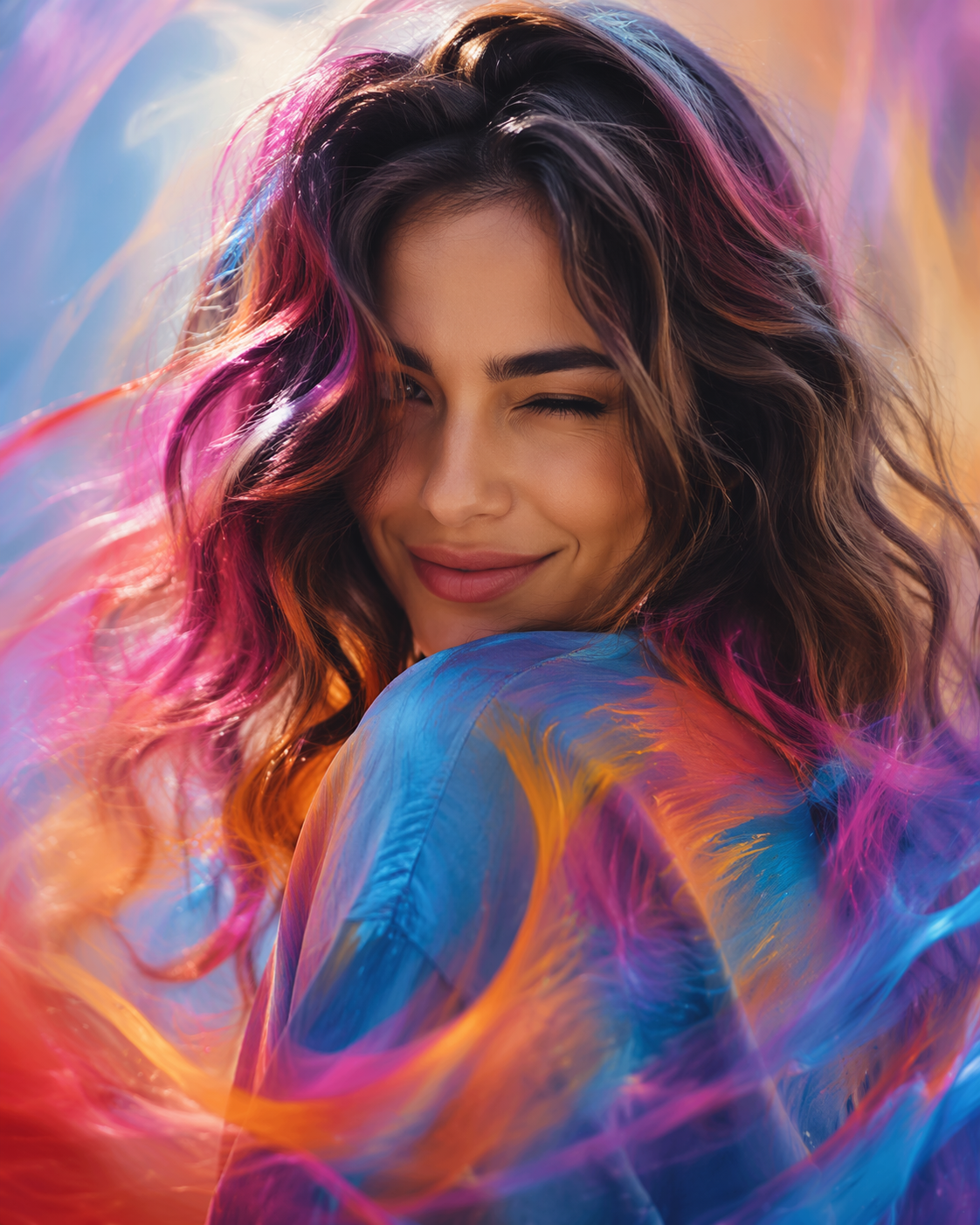 Dreamina Gimme AI photo editor prompt prompt example 2: Soft Studio Glow Edit
