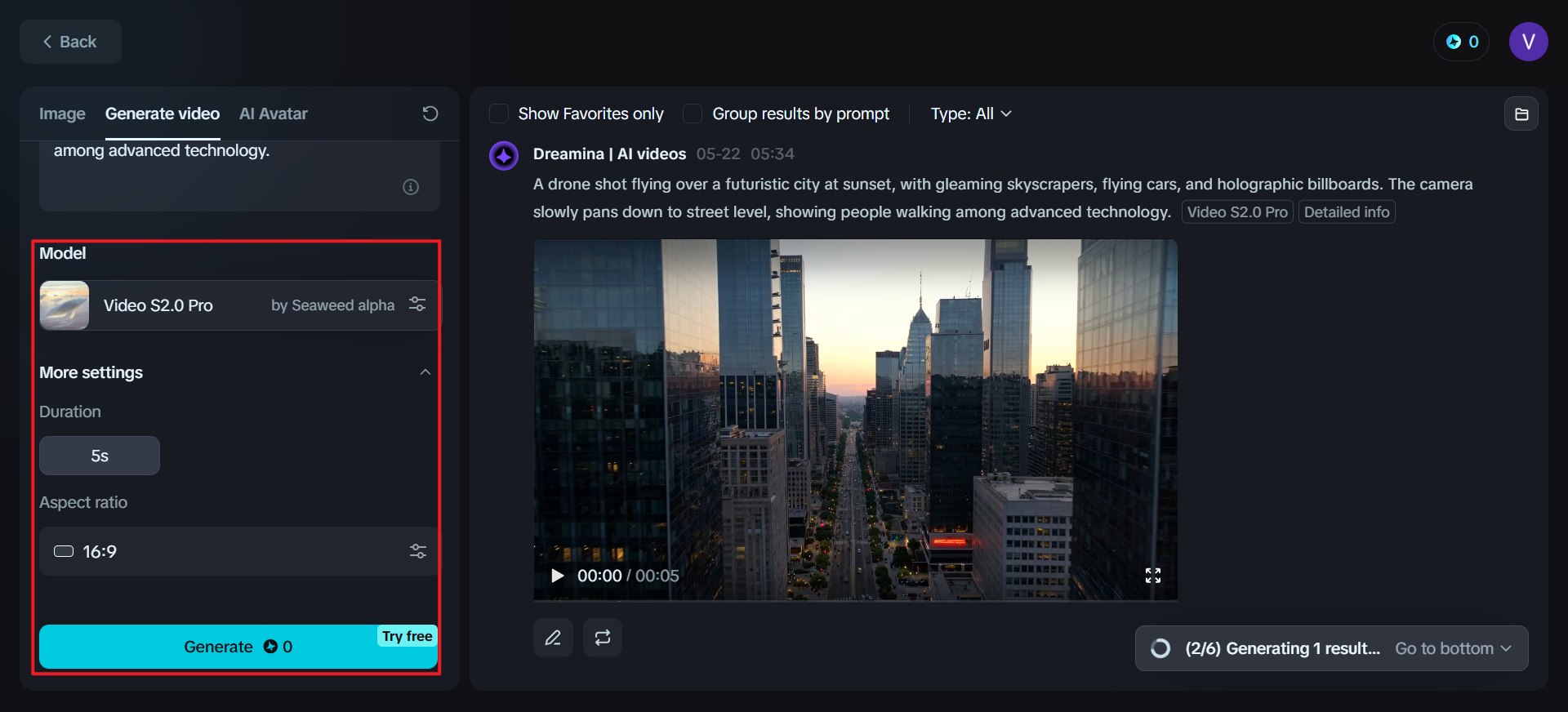 Ajuste suas configurações de geração