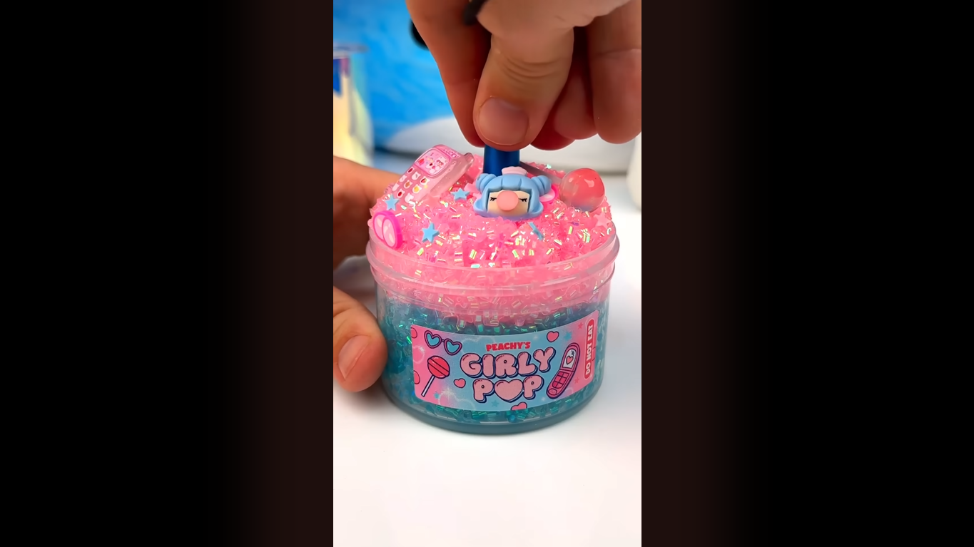 Bingsu rövidnadrág - az egyik legjobb kielégítő slime ASMR rövidnadrág