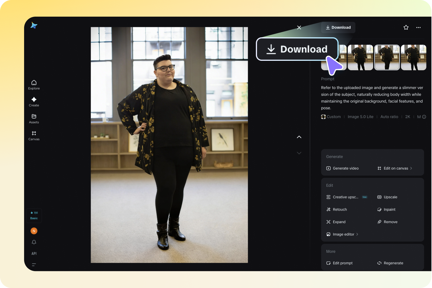 Download slimmed body photo