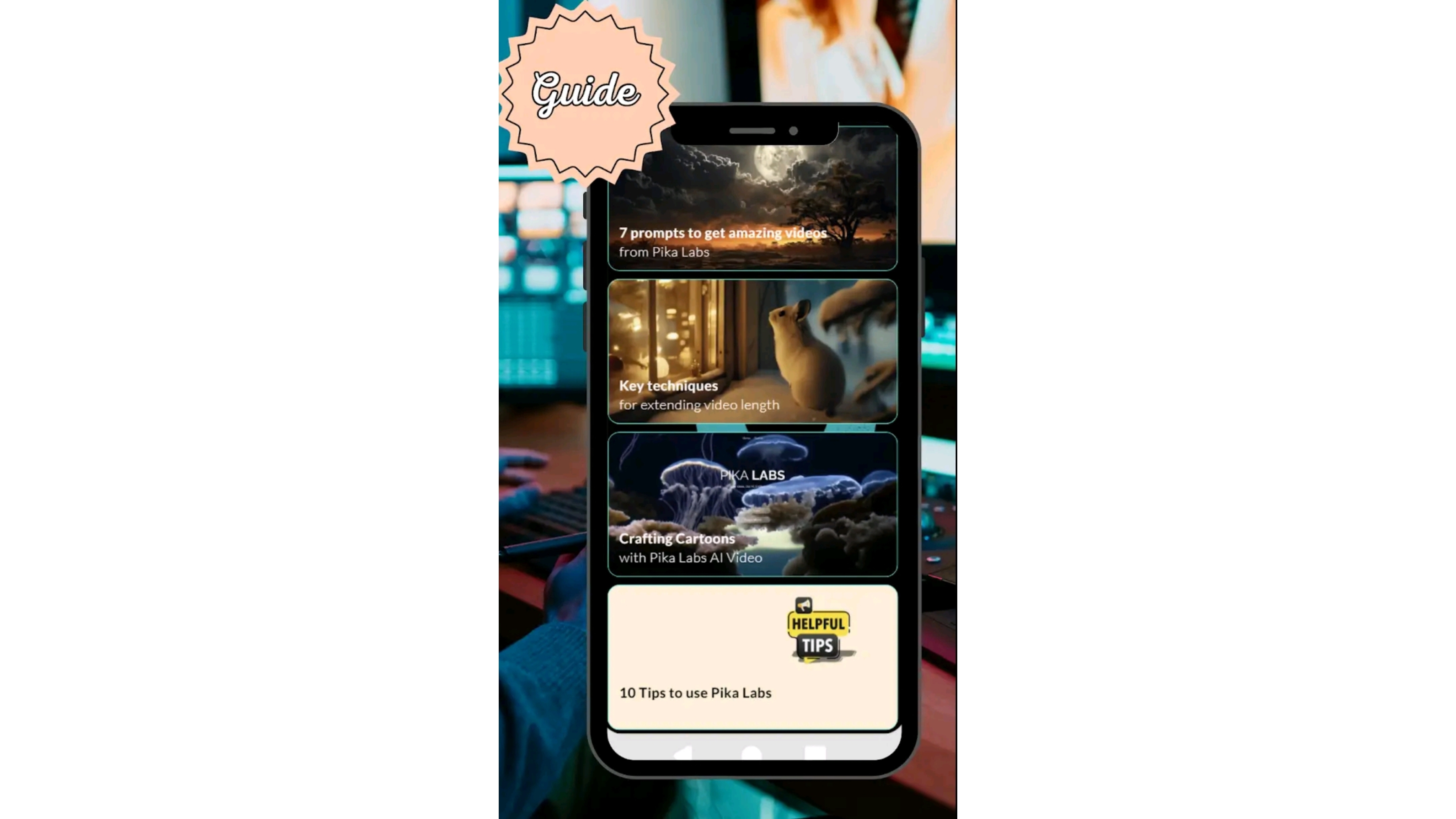 Text to AI video generator: Pika Labs