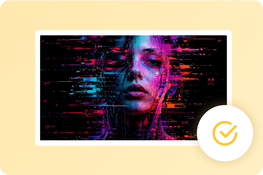 Go from idea to visuals without skills