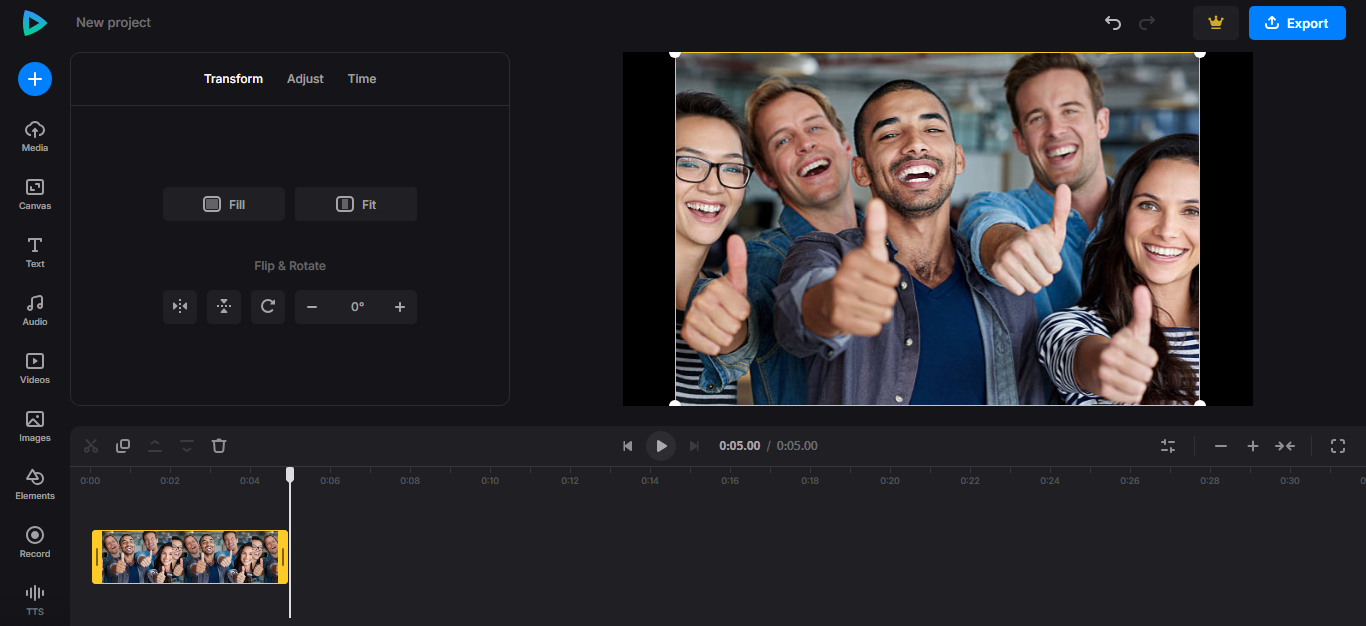Free jpg to mp4 online converter