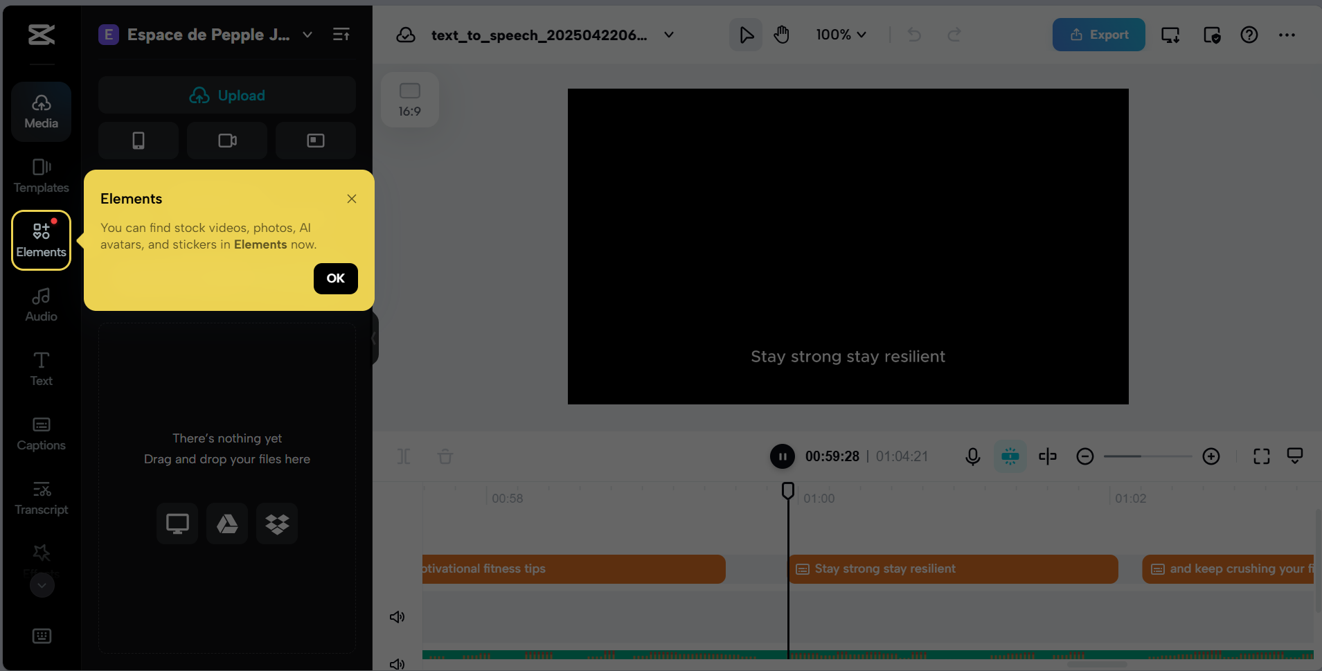 CapCut: gerador de vídeo do YouTube IA