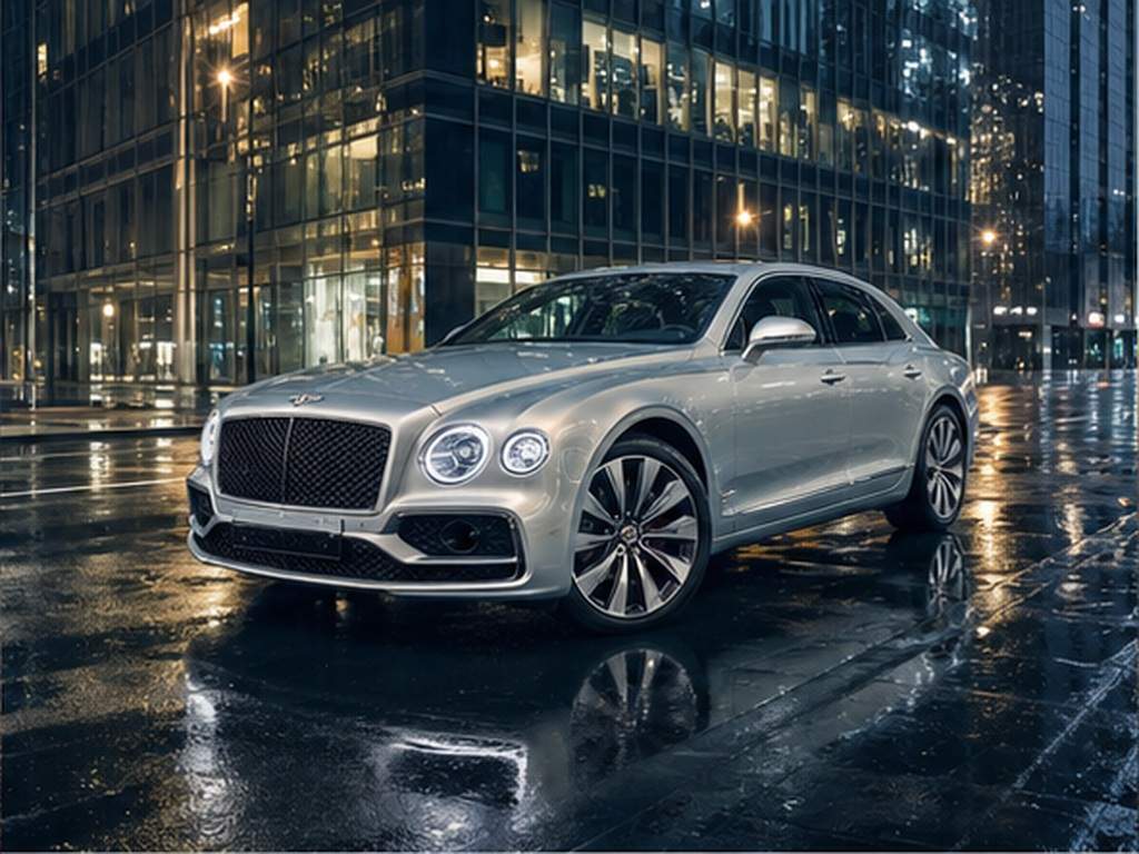 Gemini Rolls-Royce Auto-Eingabeaufforderungen Beispiel 2 - Geisterstadt Regen