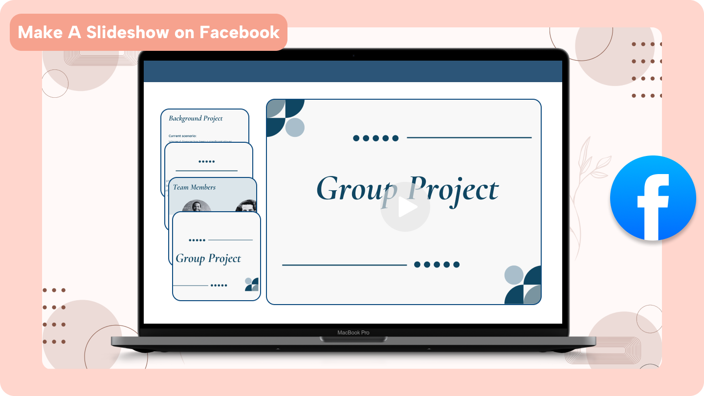 How to make a slideshow on facebook