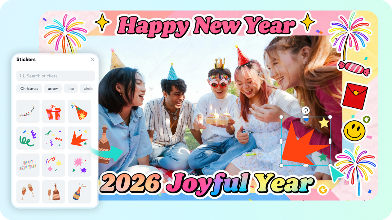 Customize frame with built-in tools