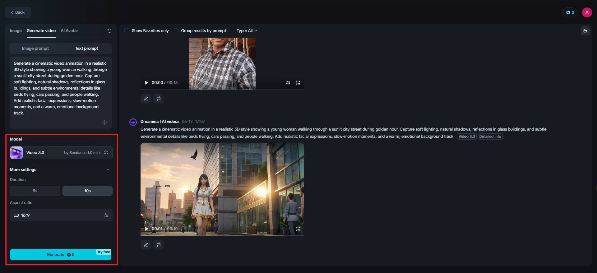 script vers vidéo d'anime ai