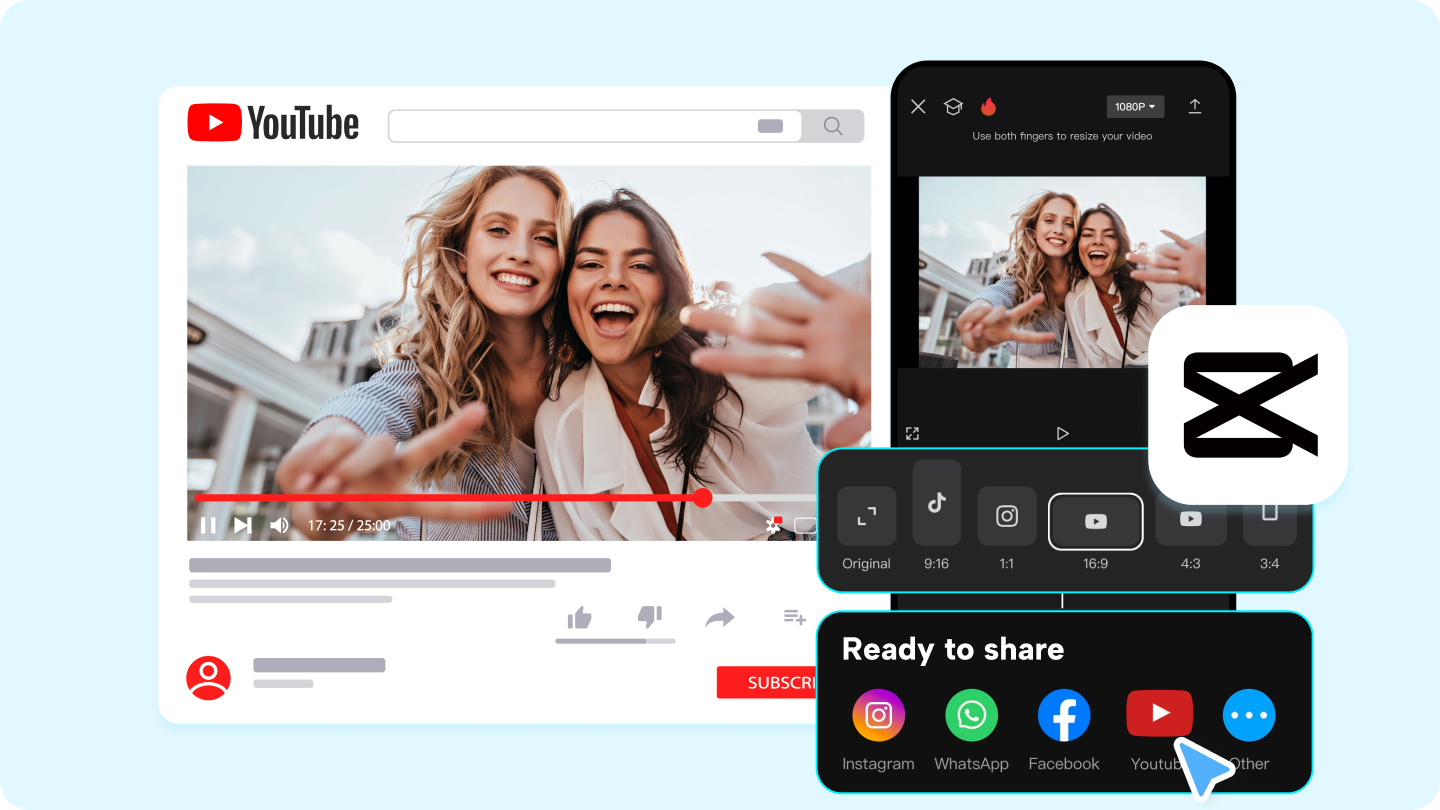 Лучшее приложение для редактирования видео для YouTube бесплатно