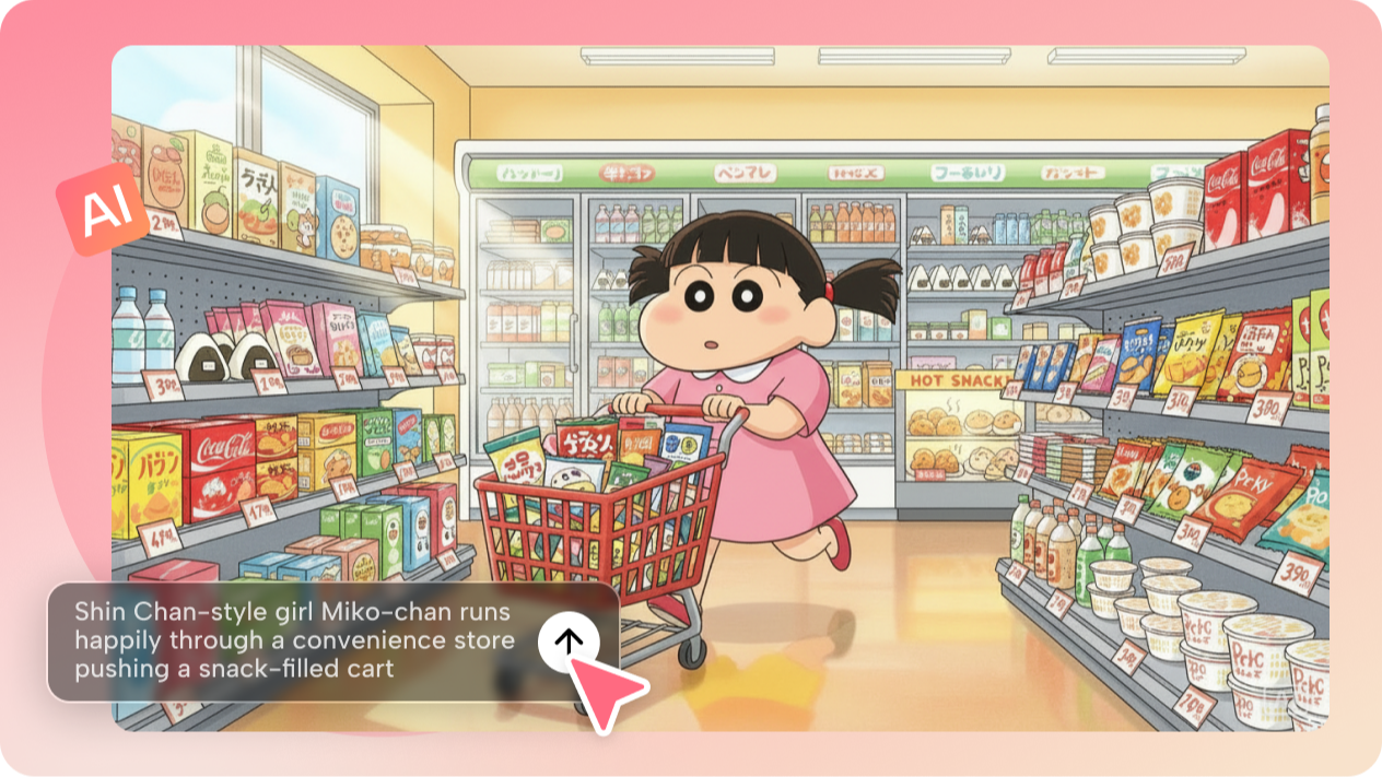 Generate original Crayon Shin-chan characters from text