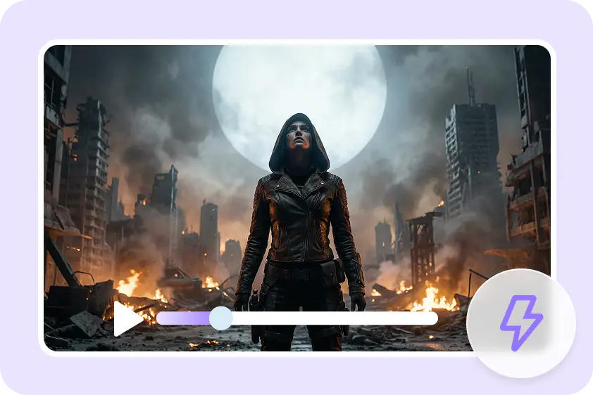 Fast video from simple input