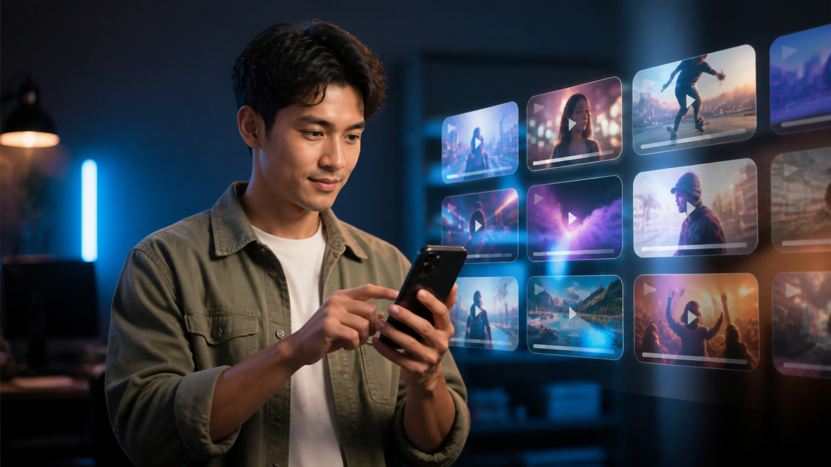 find CapCut template Action and camera move single-scene 16:9 visual