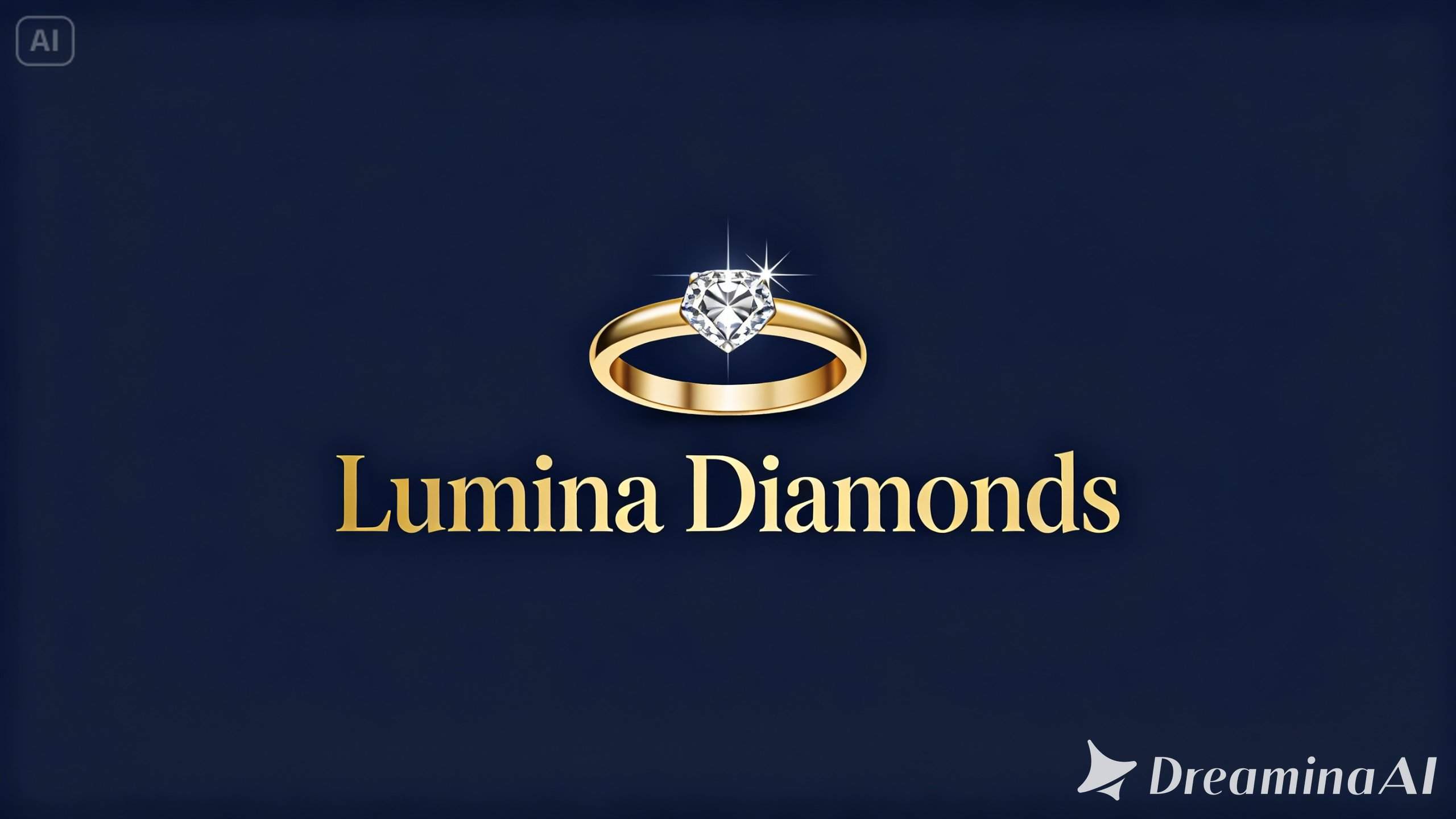 Logo de bijoux classique avec une police serif