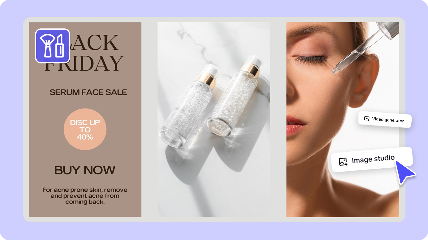 publicidade de beleza