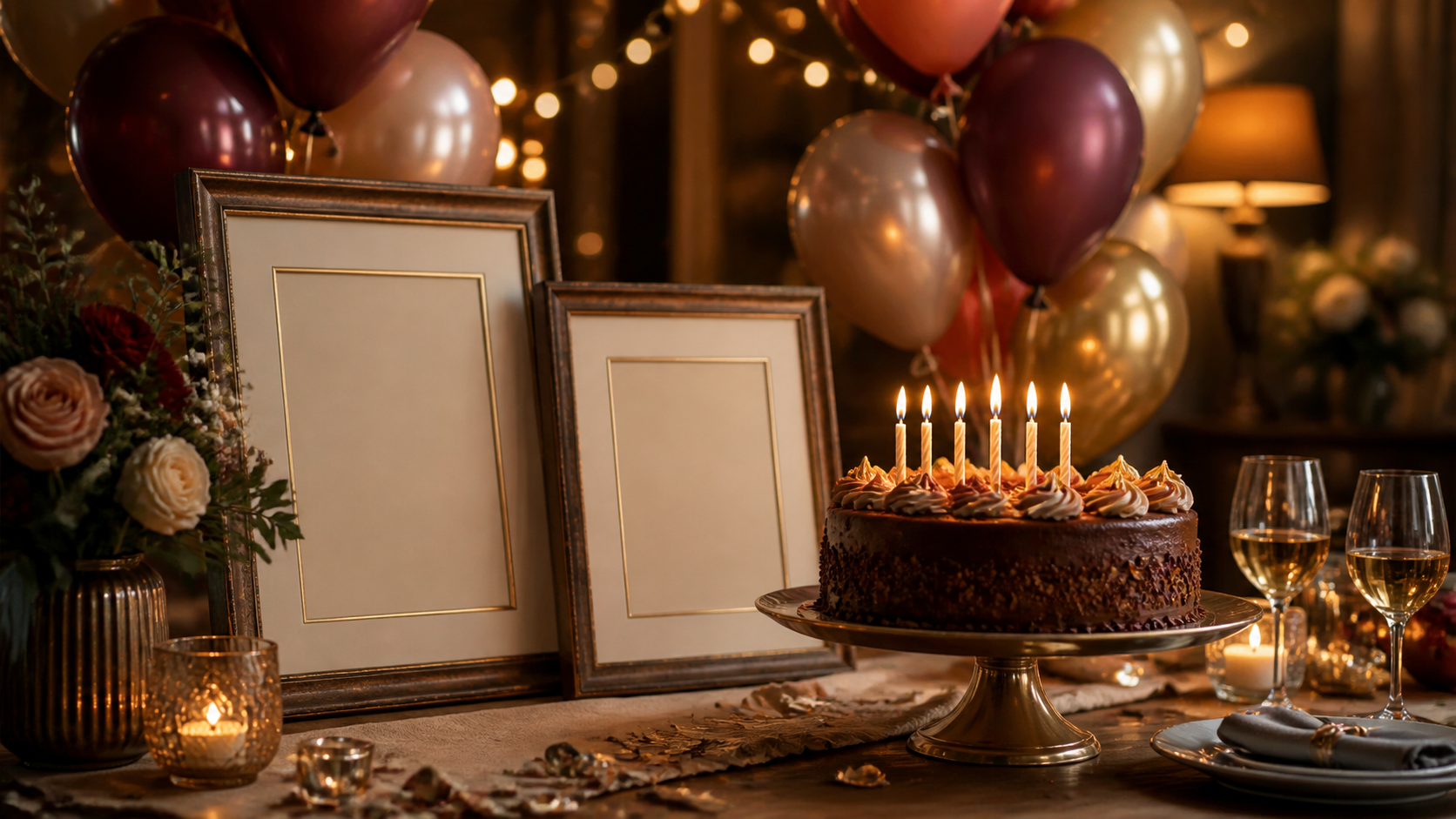 Two-Photo Birthday Opening prompt example