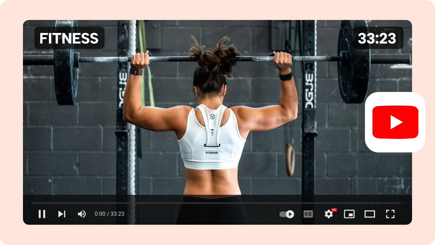 fitness youtube filmpjes