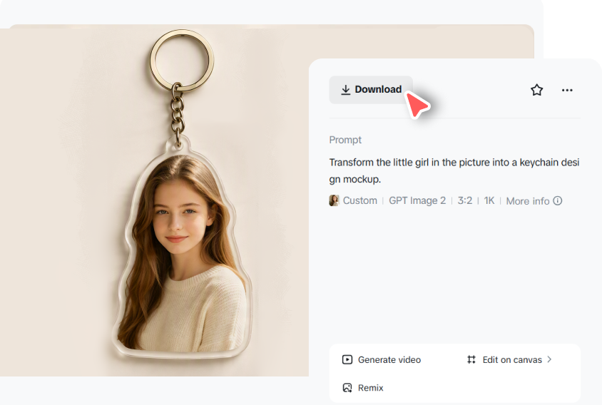 download your personalized keychains