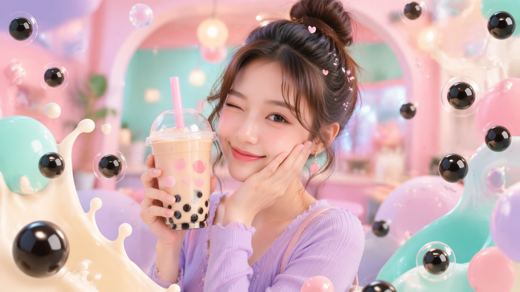 Dreamina Bubble Tea Filter 16:9 hero image