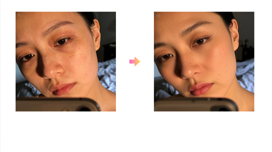 Portrait retouching