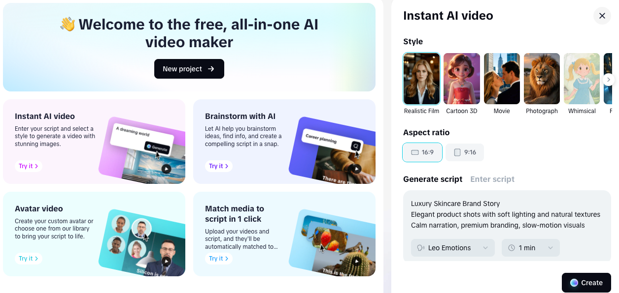 Create Your Project