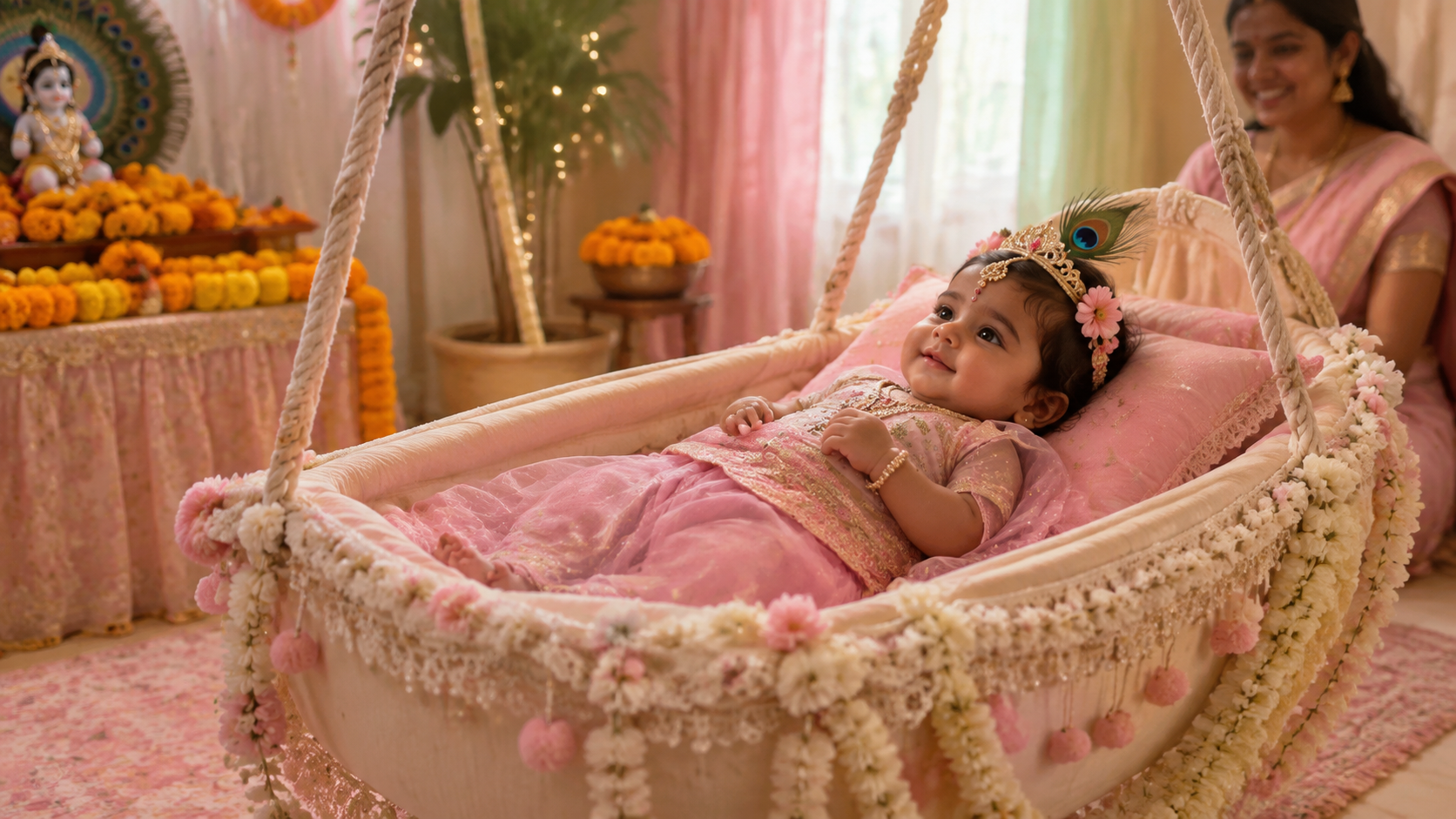 Baby Radha Rani Prompt hero image