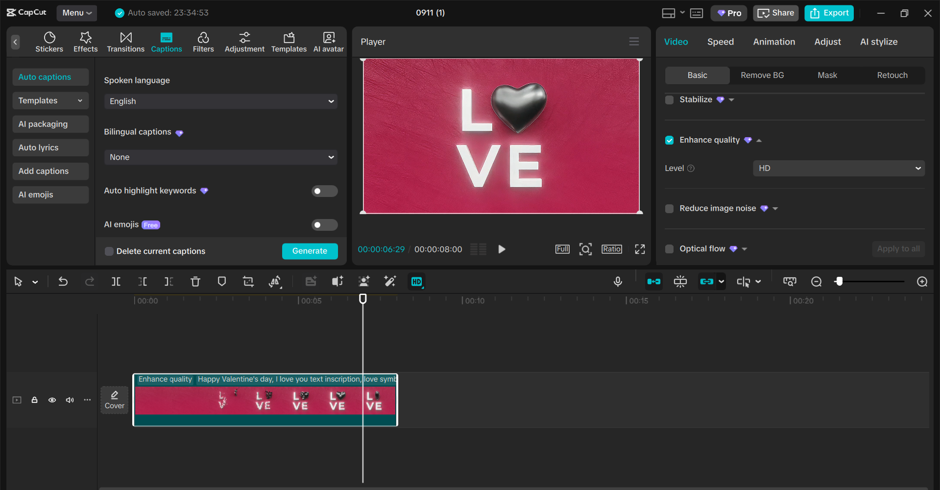 ממשק של עורך הווידיאו השולחני CapCut - הכלי הטוב ביותר לעריכת סרטונים בבטחה