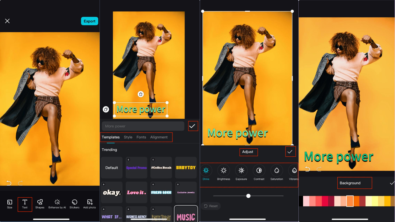 Customize the image
