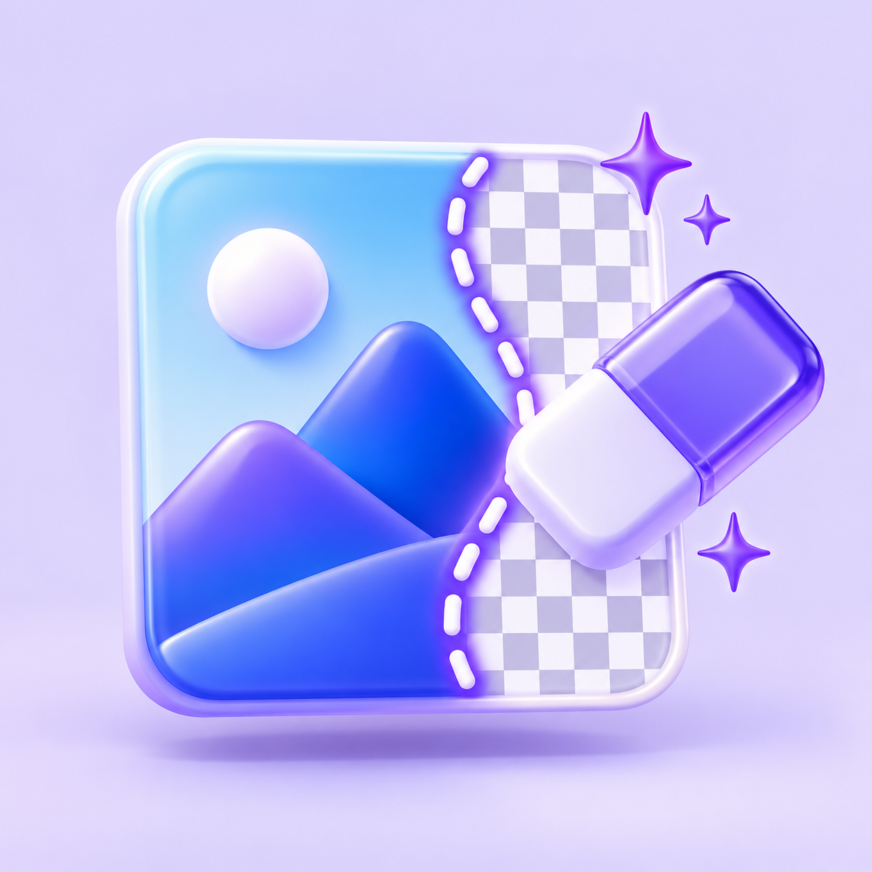 Original icon for HD background remover