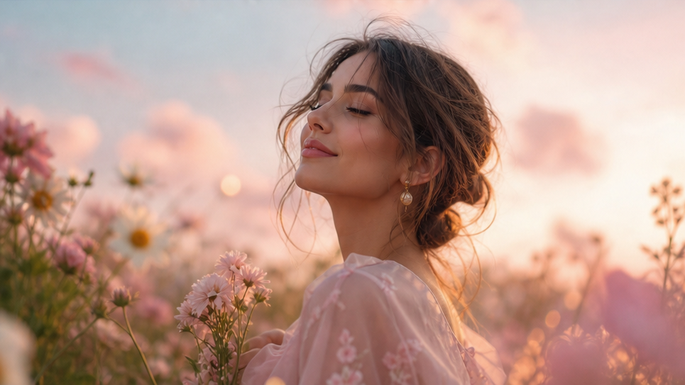Gemini AI Prompt For Women — Dreamy Outdoor Portrait
