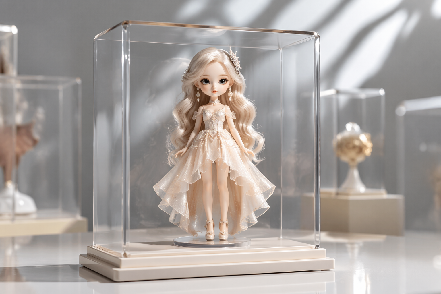 AI Doll Box collectible doll mockups