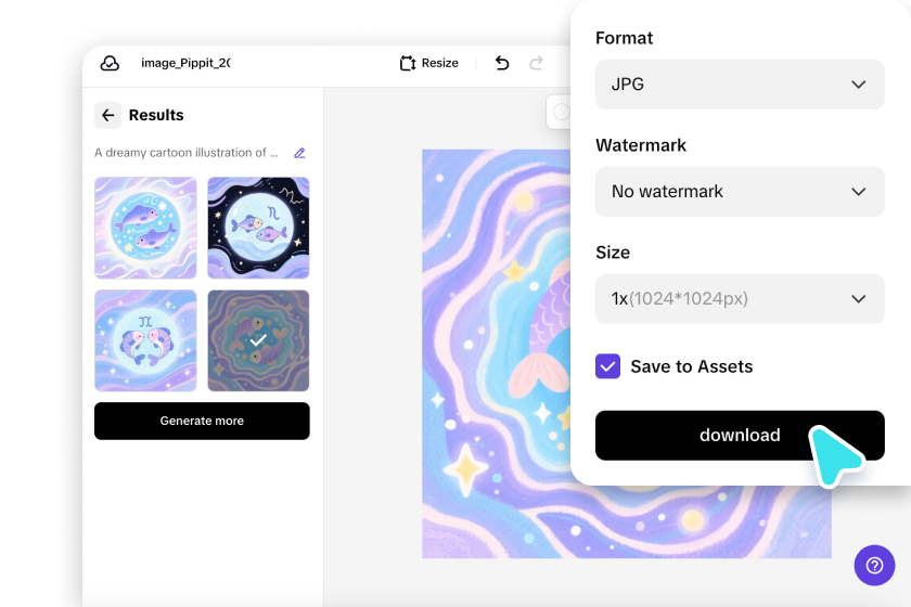 Export zodiac sign cartoon