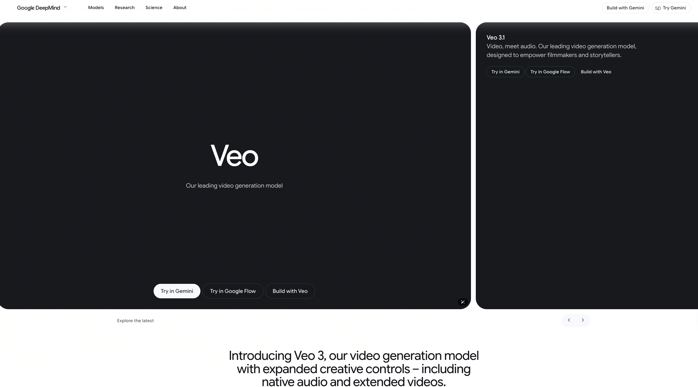 Google Veo: lo mejor para realismo de escena premium y audio