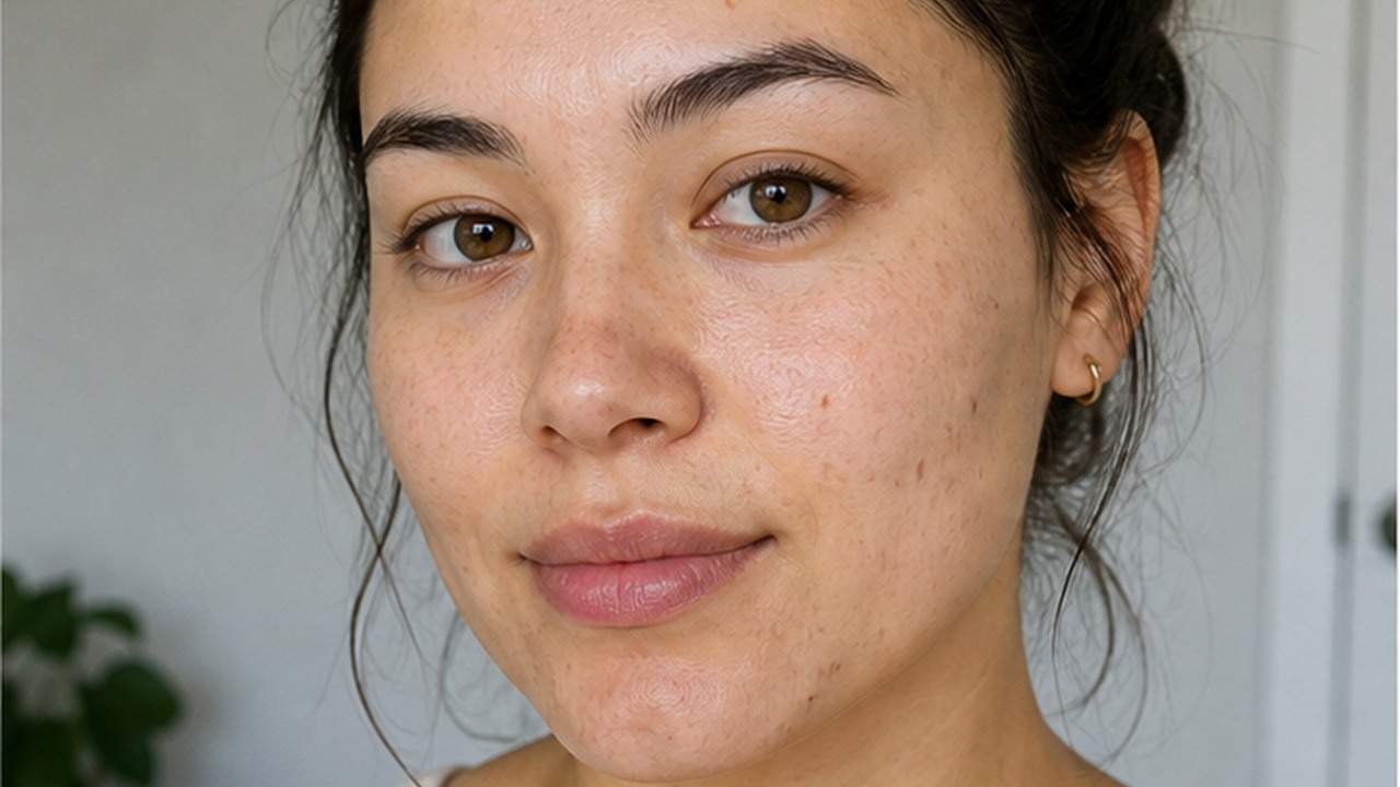 Three-Photo Skincare Before and After Maker prompt result 1