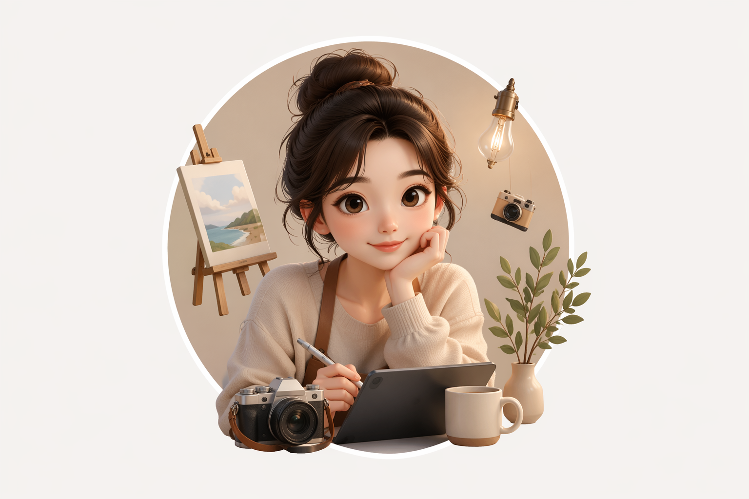 Mini Me AI profile visuals