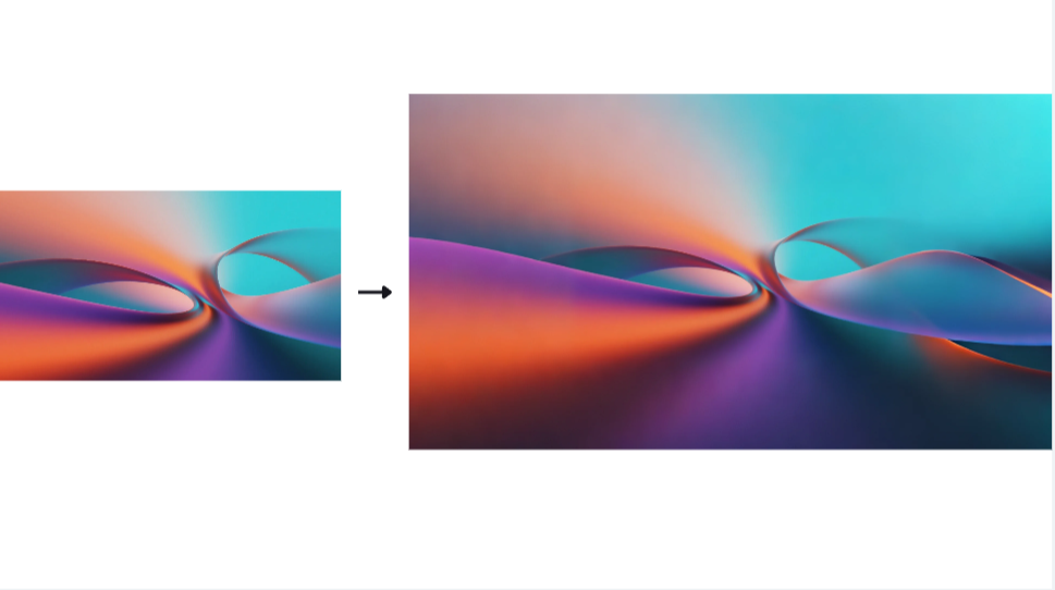 Expand feature in Dreamina