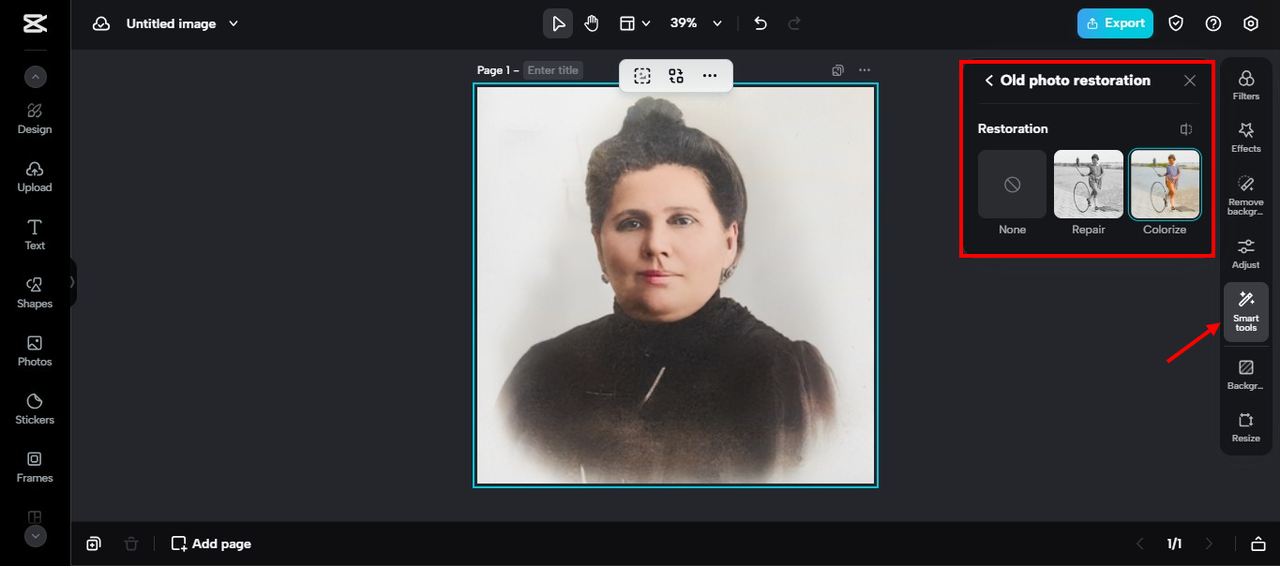 restore old photos