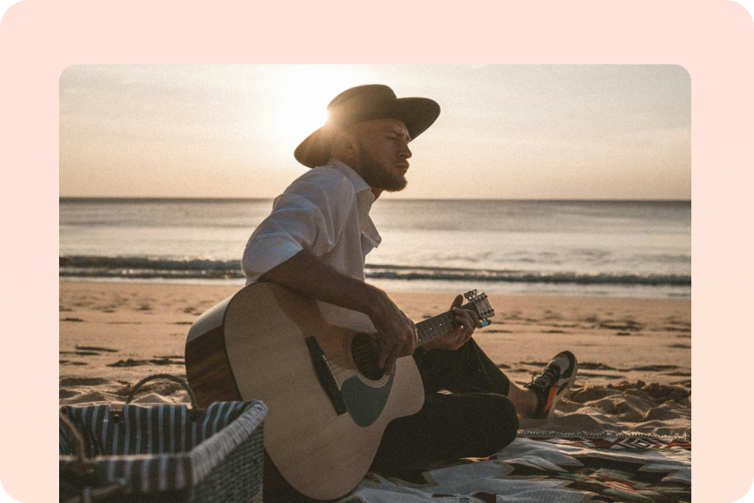 Generatore di video musicali per clip di meditazione