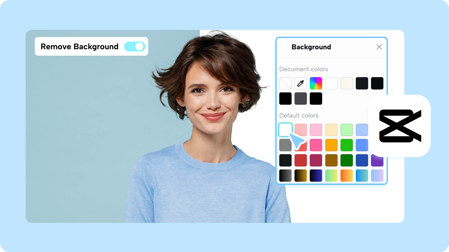 add white background to photo