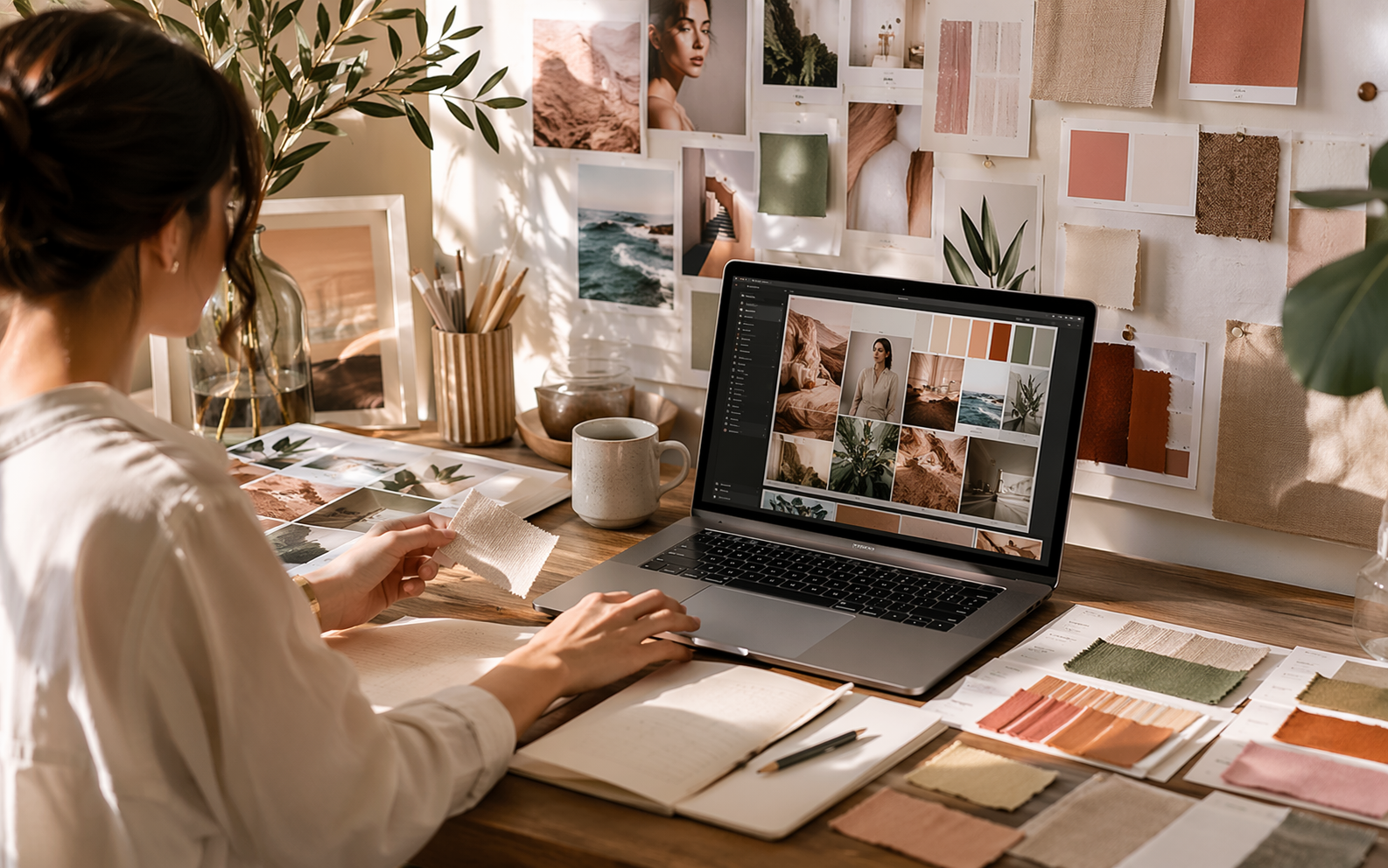 AI Vision Board feature highlight scene 2 created for Pippit marketing visuals