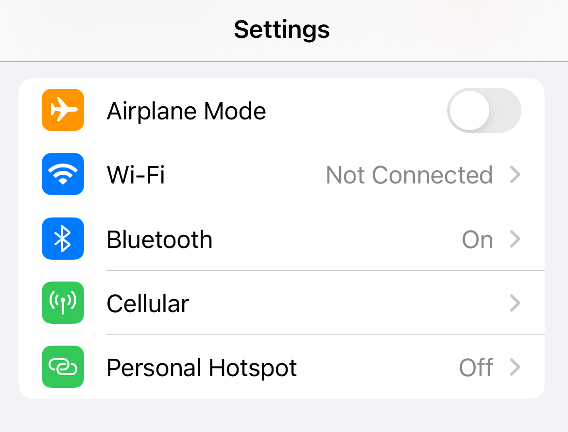 Switch Your Network Connection
